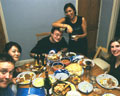 Everyone ready to tuck in