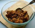 [Lamb marinading in rogan josh spices]