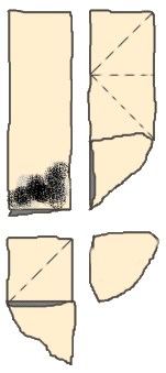 Folding method for samosas
